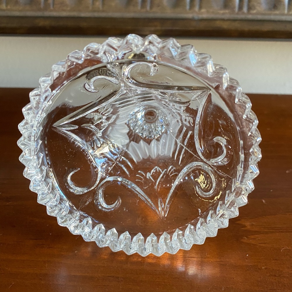 5” Crystal Candlesticks with Round Base - Picture 9 of 14